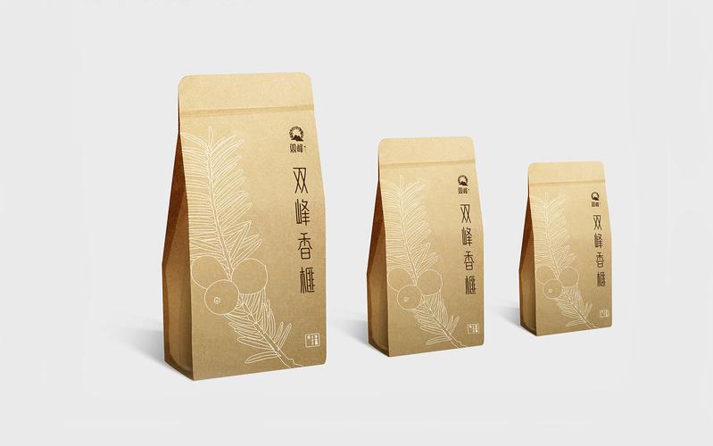 双峰香榧礼盒包装设计农产品设计美食特产原生态食品